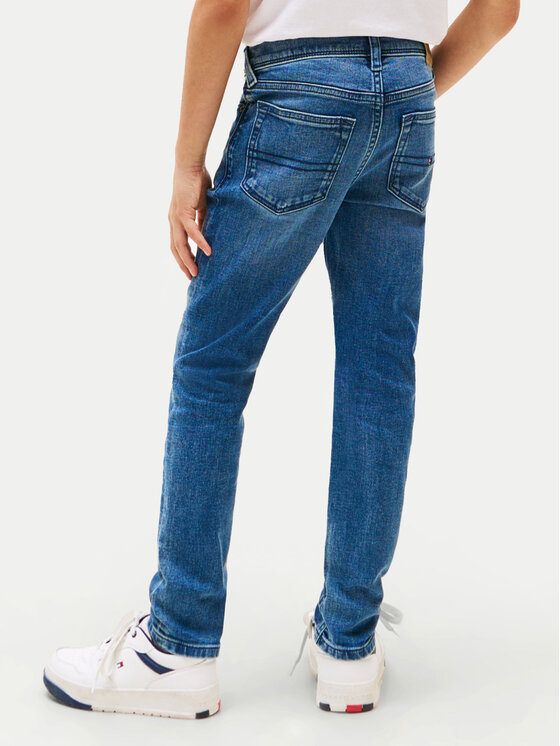 Tommy Hilfiger Tommy Hilfiger Jeansy Scanton KB0KB09709 Niebieski Slim Fit