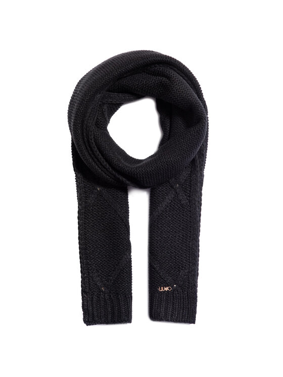 Scialle Sciarpa Maglia TF0209 MA11L Nero