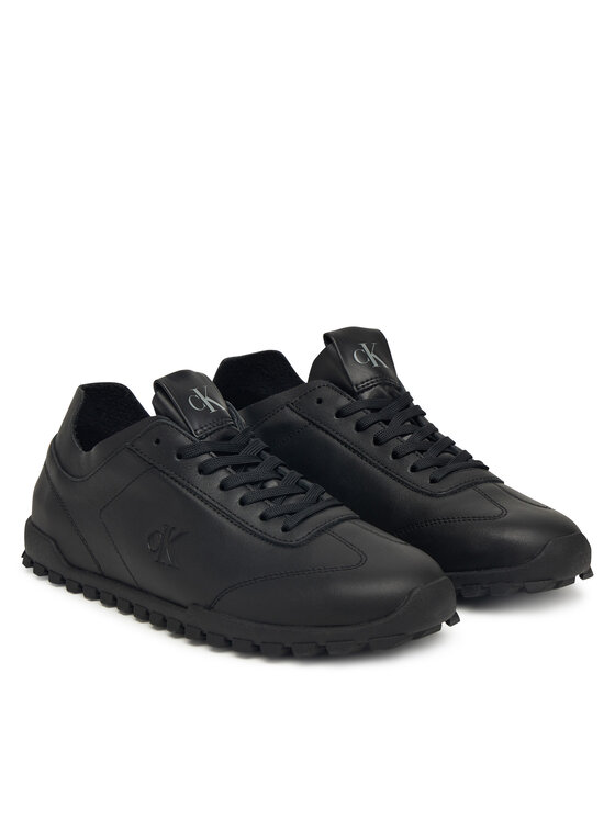 Calvin Klein Calvin Klein Sneakers Low Profile Runner Lth Mg YW0YW02049 Schwarz