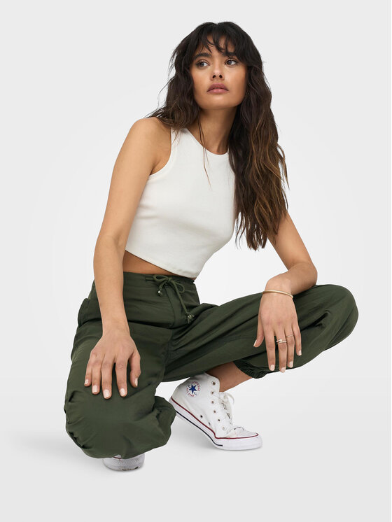 ONLY ONLY Top Vilma 15282771 Valge Slim Fit