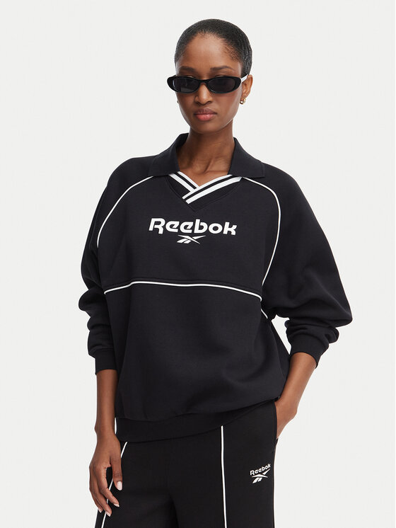 Reebok Hanorac Angelica RK25685CCW Negru Oversize