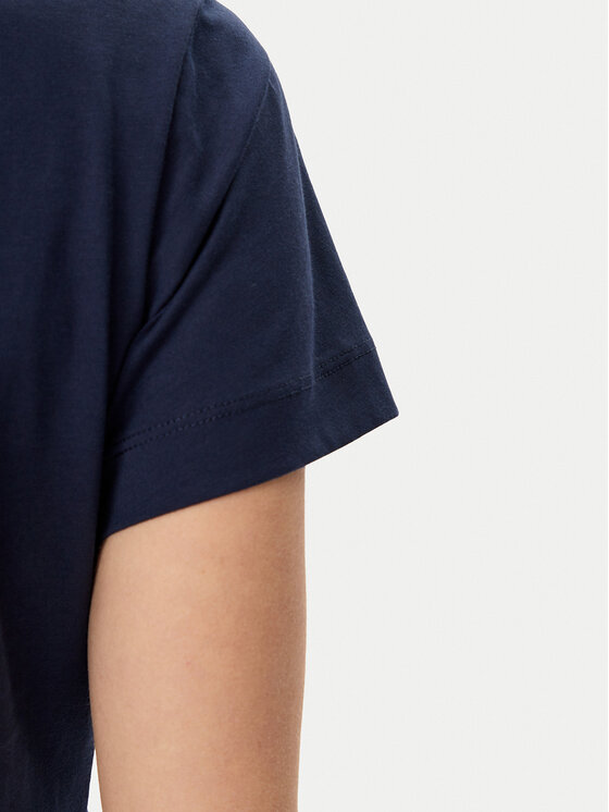 PINKO PINKO T-Shirt Nambrone 103320 A2G7 Granatowy Regular Fit