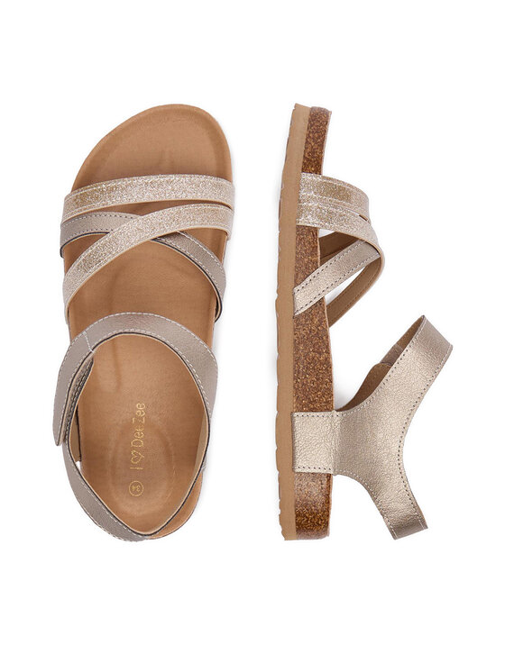 DeeZee DeeZee Sandalen CEO-CS20181-01A Goldfarben