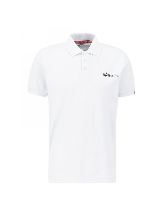 Alpha Industries Alpha Industries T-Shirt AI.106600-09-XL Biały Basic Fit