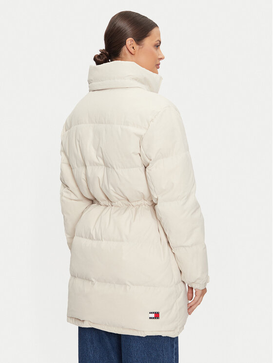 Tommy Jeans Tommy Jeans Pernata jakna Alaska DW0DW18821 Bež Regular Fit