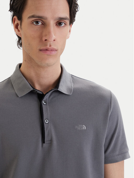 The North Face The North Face Pólóing PREMIUM SLIM Szürke Slim Fit
