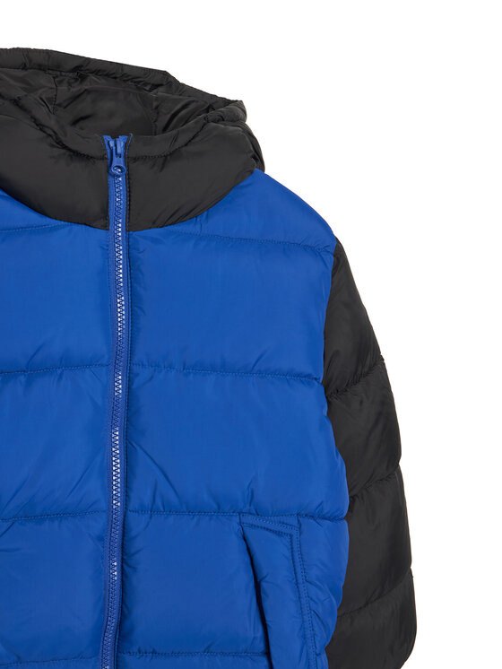 United Colors Of Benetton United Colors Of Benetton Winterjacke 2WU0CN06N Blau Regular Fit