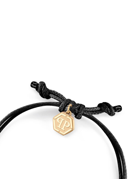 PHILIPP PLEIN PHILIPP PLEIN Bracciale Plein Rocked Heart PJZEA09BU Nero