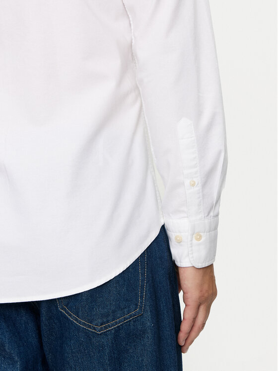 Gant Gant Koszula 3000202 Biały Slim Fit