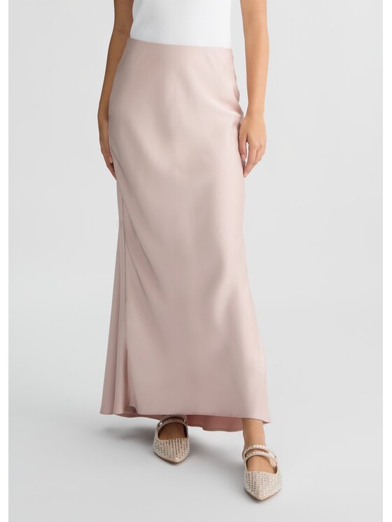 Spódnica maxi Liu Jo, Rozmiar 38, Różowy, CA5279T2956X0681