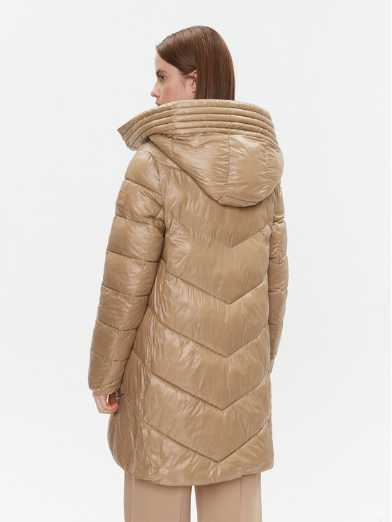 BOSS BOSS Žieminė striukė Petrana2 50501090 Ruda Regular Fit