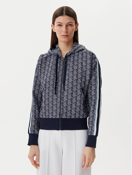 Lacoste Lacoste Bluză SF7606 Bleumarin Regular Fit