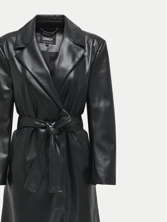 ONLY ONLY Übergangsmantel Bina 15326827 Schwarz Regular Fit