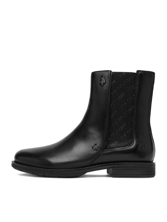U.S. Polo Assn. U.S. Polo Assn. Bokacsizma CEO-INGRID002W/EL1 Fekete