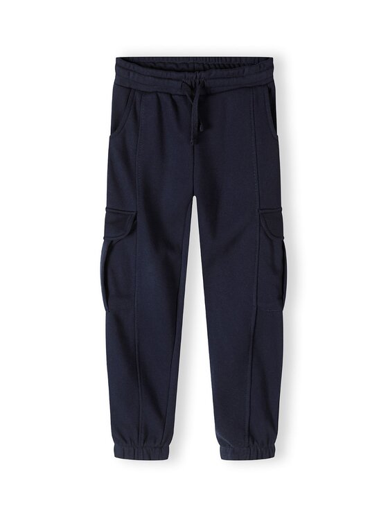 Spodnie dresowe, rozmiar 122/128, Grantowe, 23fleece6