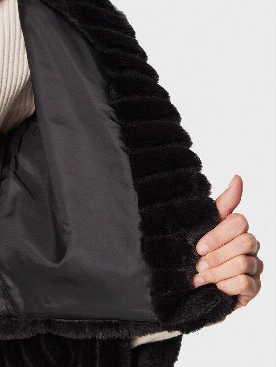 Rinascimento Rinascimento Γούνα CFC0110440003 Μαύρο Regular Fit