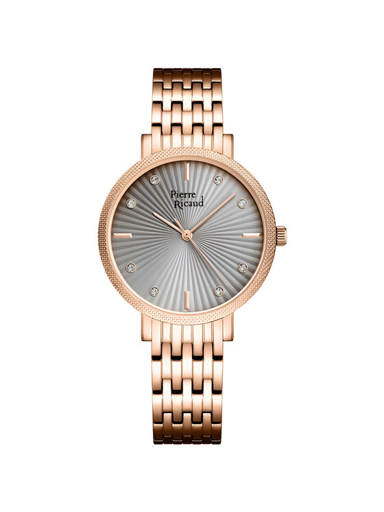 Zegarek Pierre Ricaud, Różowe złoto, P22079.91R7Q