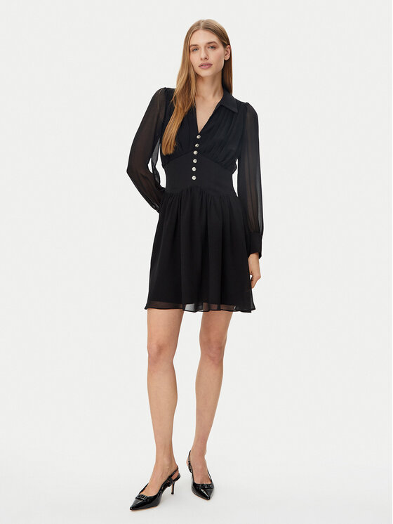 Morgan Morgan Sukienka codzienna 251-ROPLIS Czarny Loose Fit