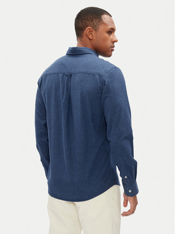 Pepe Jeans Pepe Jeans Marškiniai Aaron PM308804 Mėlyna Regular Fit