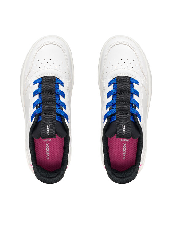 Geox Geox Sneakersy J Washiba Fast In Girl J65NSA 05415 C0404 M Biały