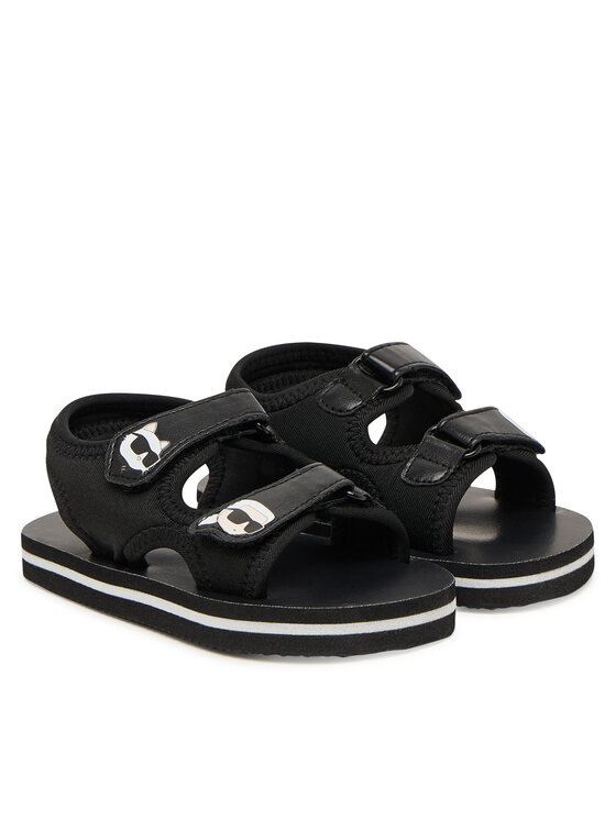 KARL LAGERFELD KARL LAGERFELD Сандали Z31183 M Черен