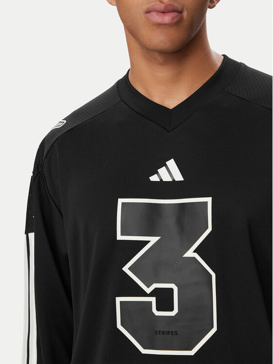adidas adidas Longsleeve Stadium Jersey KF7320 Czarny Loose Fit