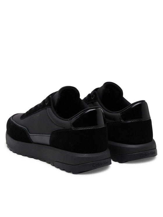 Calvin Klein Calvin Klein Sneakersy Low Top Lace Up Repreve Mix HM0HM01714 Czarny