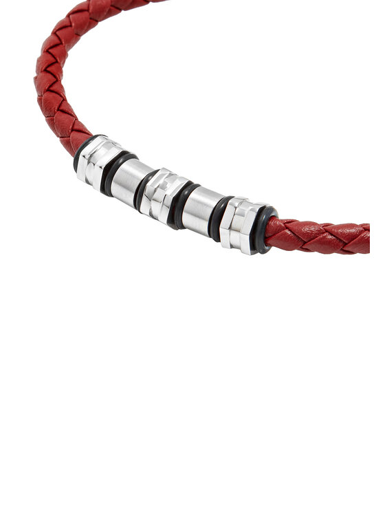 Breil Breil Bransoletka WANDERLUST Bordowy