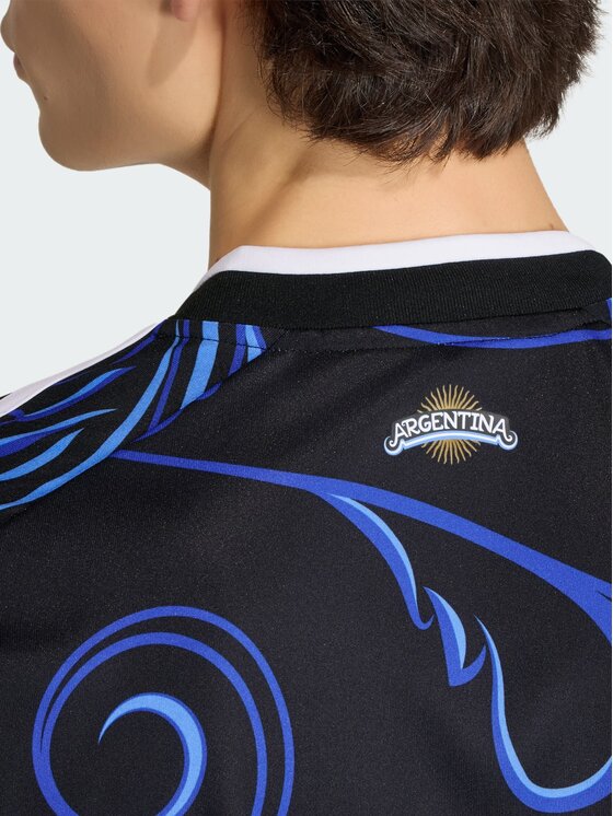 adidas adidas Koszulka techniczna Argentina 26 Away Jersey Czarny Slim Fit