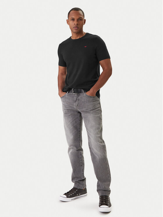 Mustang Mustang Komplet t-shirtów 1017076 Czarny Regular Fit