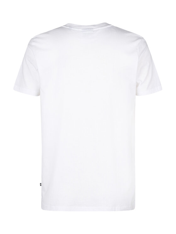 Petrol Industries Petrol Industries T-Shirt M-1050-TSR671 Biały Regular Fit