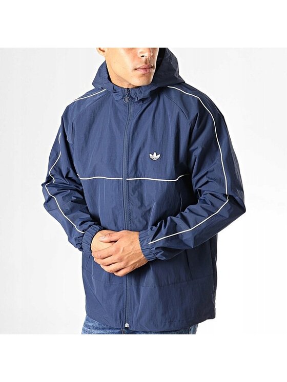 adidas Originals adidas Originals Kurtka przejściowa SHELL JACKET Granatowy Regular Fit