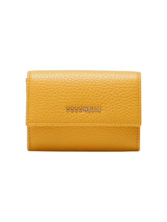 Coccinelle Coccinelle Portafoglio METALLIC S24 Giallo