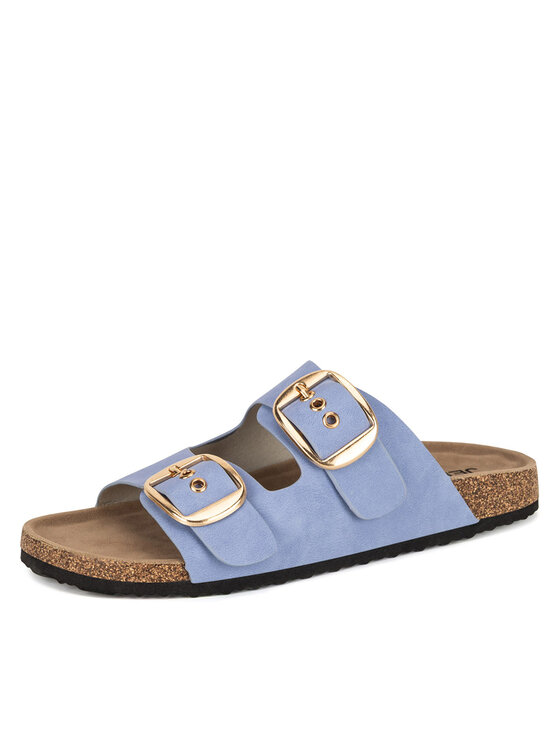 JENNY JENNY Klapki LB-P1597-YLD Niebieski