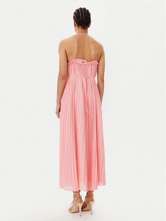 TWINSET TWINSET Koktejlové šaty 251TP2332 Růžová Loose Fit