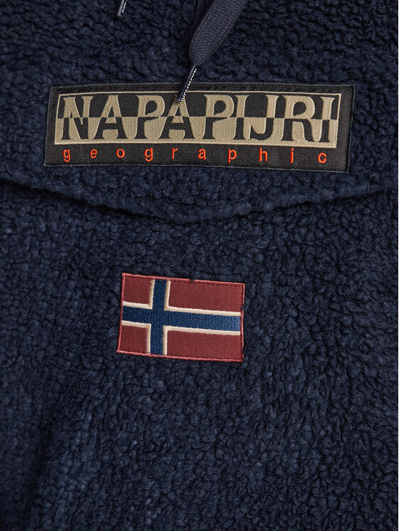 Napapijri Napapijri Flis Burgee NP0A4GJ3 Tamnoplava Regular Fit