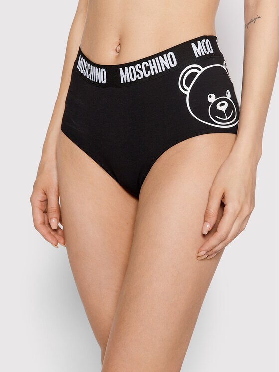 MOSCHINO Underwear & Swim Klasične spodnje hlačke 4712 9008 Črna
