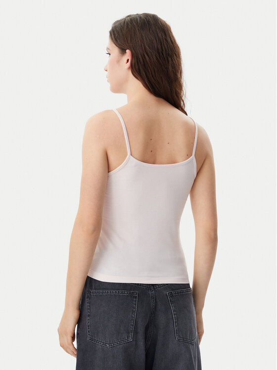 Calvin Klein Jeans Calvin Klein Jeans Felső Monologo J20J223105 Rózsaszín Slim Fit