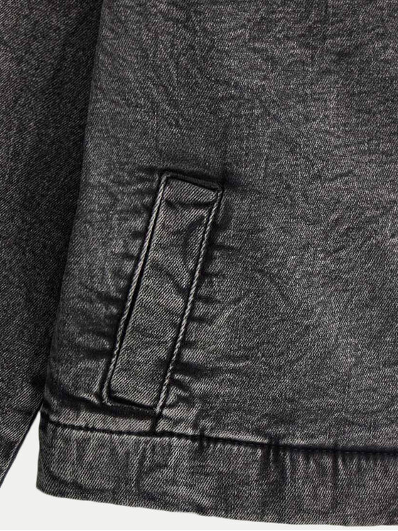 Original Marines Original Marines Джинсова куртка DFP5000YF Сірий Regular Fit