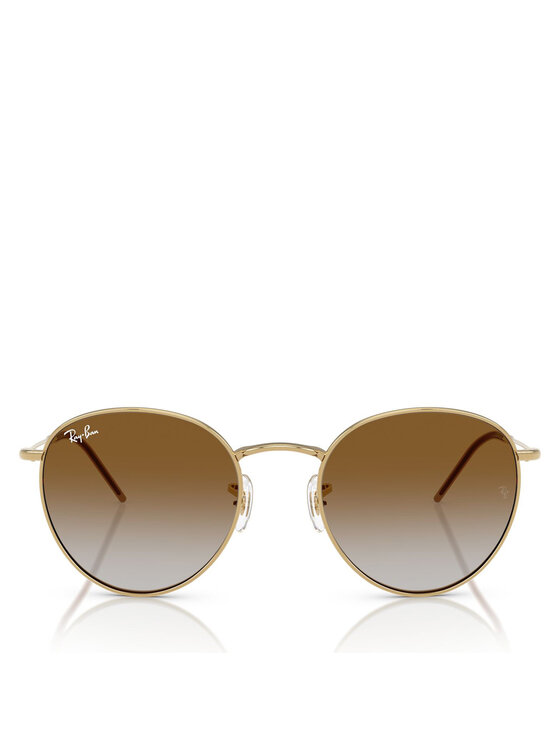 Ray-Ban Ray-Ban Okulary przeciwsłoneczne Round Reverse 0RBR0103S 001/CB55 Złoty