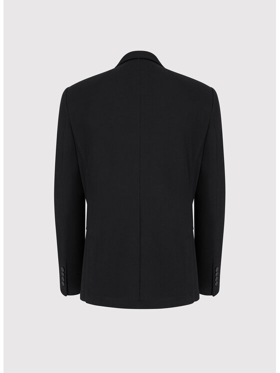 Pako Lorente Pako Lorente Marynarka P26WF-3X-010 Czarny Slim Fit