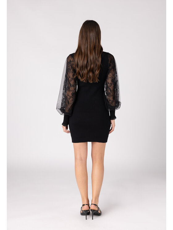 QUIOSQUE QUIOSQUE Svetr QUIOSQUE 6VD003299 Černá Regular Fit