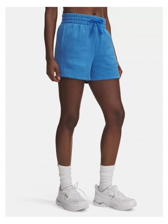 Under Armour Under Armour Szorty materiałowe UA-1382723-402 Niebieski Loose Fit