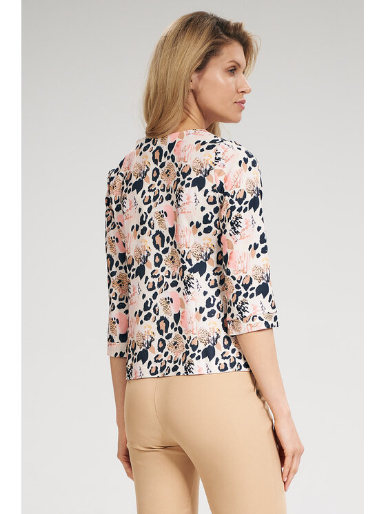 FIGL FIGLFIGL Blusa M699 Multicolore Regular Fit