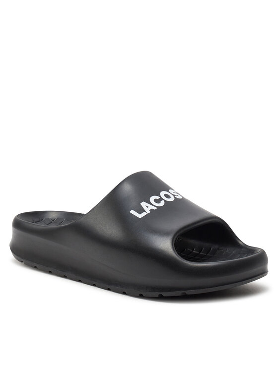 Lacoste Lacoste Şlapi Serve Slide 2.0 747CFA0020 Negru