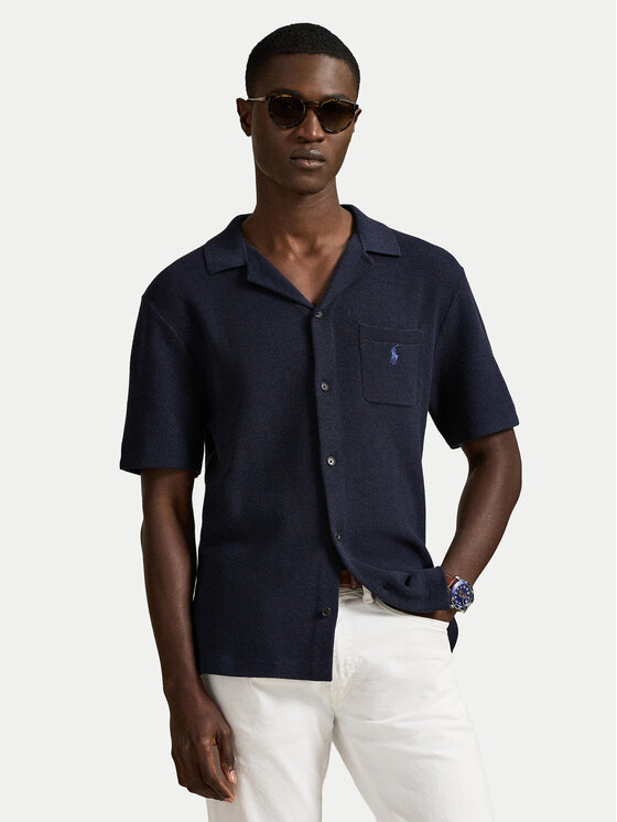 Polo Ralph Lauren Cămașă 710P04442001 Bleumarin Regular Fit