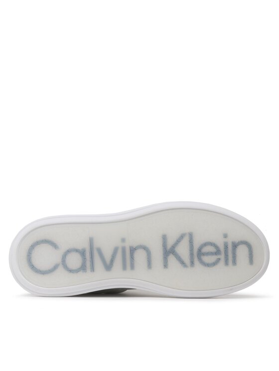 Calvin Klein Calvin Klein Sneakersy Low Top Lace Up Lth HM0HM01016 Biały