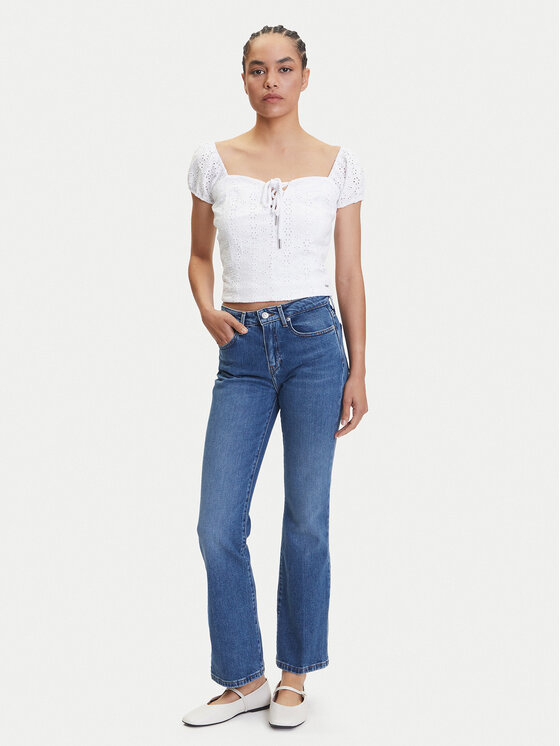 Tommy Hilfiger Tommy Hilfiger Jeans WW0WW45674 Blau Bootcut Fit
