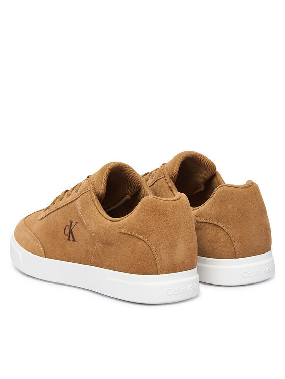 Calvin Klein Calvin Klein Sneakers Low Prof Cupsole Wt Su HM0HM02201 Marrone chiaro