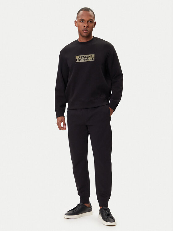 Armani Exchange Armani Exchange Sweatshirt XM001892 AF10818 MC237 Schwarz Regular Fit